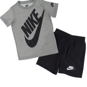Nike Dri-Fit T-Shirt and Mesh Shorts 2-Piece Outfit Set Size 3T NWT